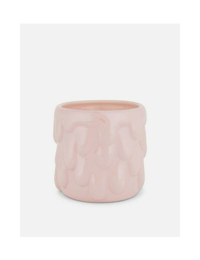 Bougie parfumée dans un pot en céramique