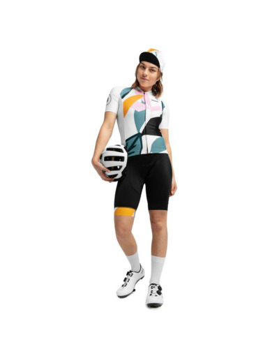 Maillot vélo manches courtes femme