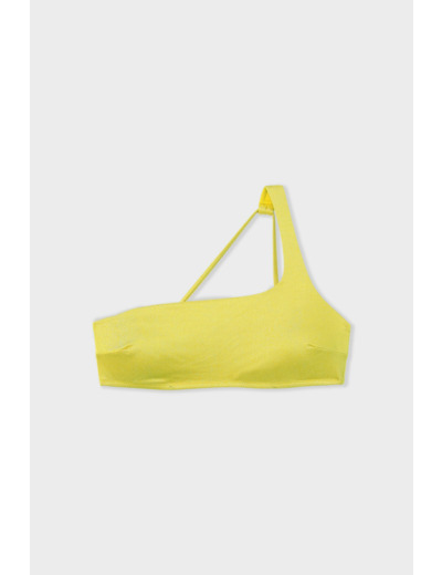 Brassière asymétrique haut de maillot de bain,Brassière asymétrique haut de maillot de bain;${refinementColor}