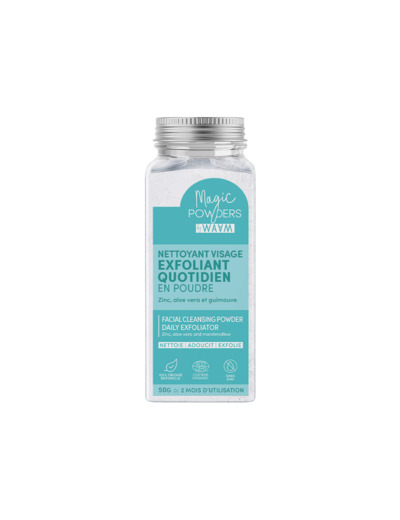 Nettoyant Visage Exfoliant En Poudre Bio