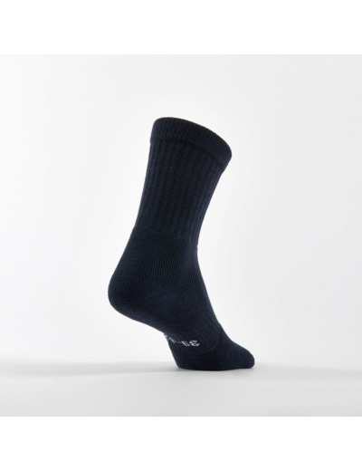 CHAUSSETTES DE TENNIS HAUTES DECATHLON RS 500 MARINE LOT DE 3