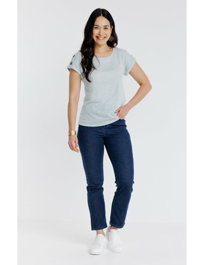 Tee-shirt uni manches courtes