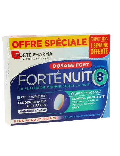 Forténuit 8h Comprimés Boîte De 30