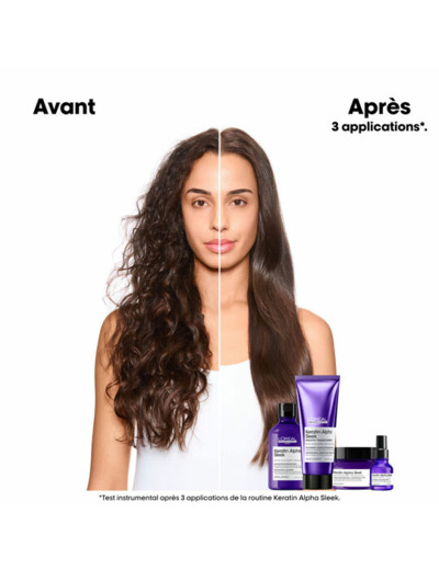 Shampooing disciplinant Keratin Alpha Sleek 300 ml