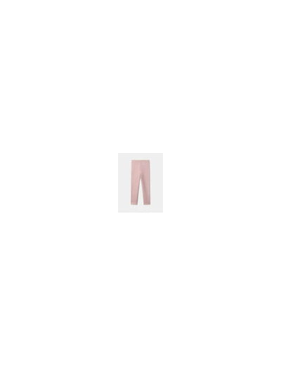Lot de 2 leggings doublés, imprimé léopard ou rose uni, pour filles