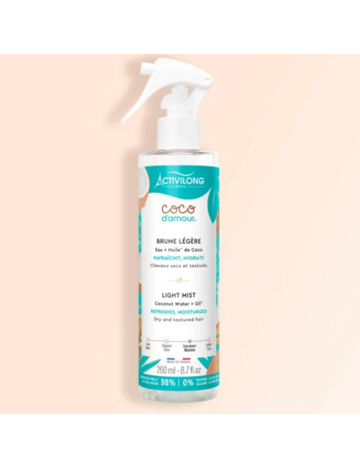 Brume légère 260ml - Coco d'Amour