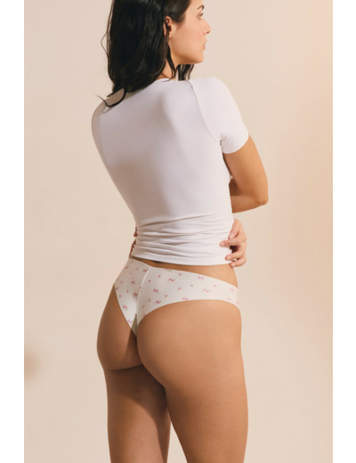 Tanga en microfibre sans couture,Tanga en microfibre sans couture;${refinementColor}