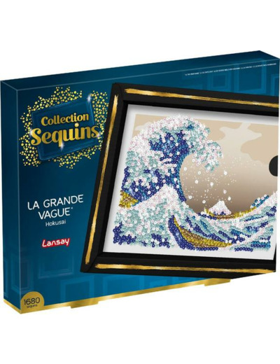 LA GRANDE VAGUE HOKUSAI - COLLECTION SEQUINS