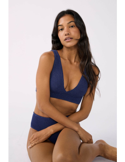 Triangle haut de maillot en matière extensible