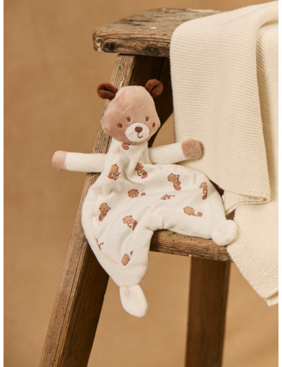 Doudou de naissance castor