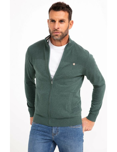Gilet col montont zippé Basil