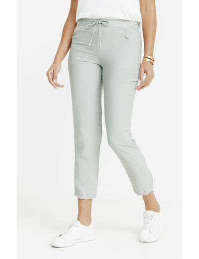 Pantalon fluide élastique au dos