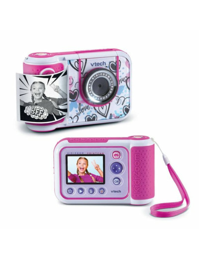 APPAREIL PHOTO KIDIZOOM PRINT CAM COULEUR ROSE