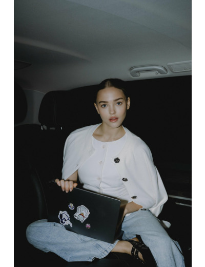 Cardigan avec boutons