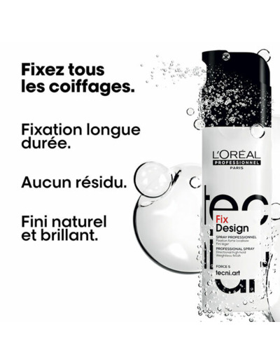 Spray de fixation Localisée Fix Design Tecni.Art 200ml