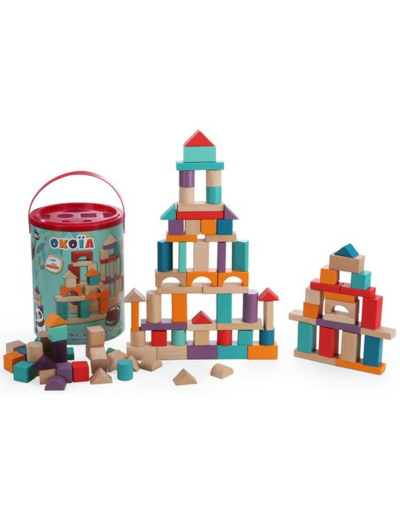 BARIL BLOCS DE CONSTRUCTION 100 PIÈCES