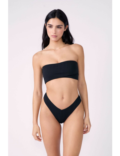 Culotte bikini bas de maillot détail anneau