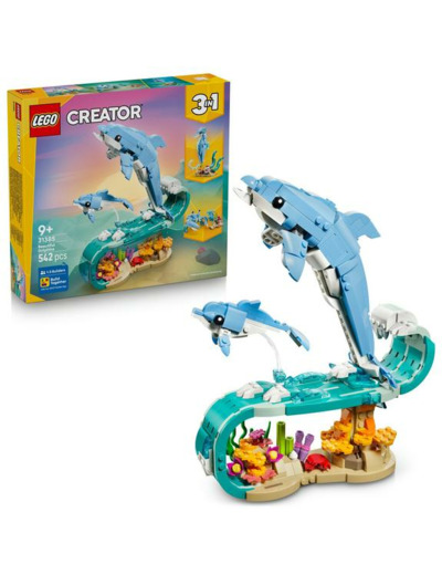 ANIMAUX MARINS : LES BEAUX DAUPHINS LEGO CREATOR 31385