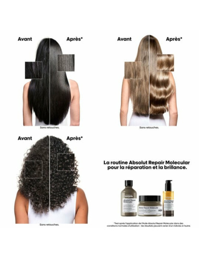 Huile bi-phase Absolut Repair Molecular 90 ml