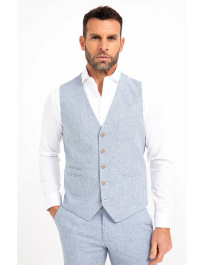 Gilet de costume Sabiblu