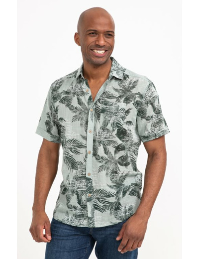 Chemise manches courtes Biggie Palm