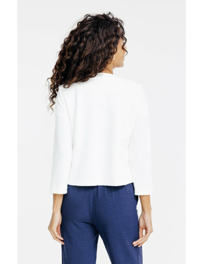 Veste avec feston et piping doré