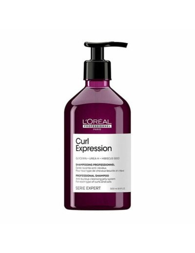 Gelée lavante anti-résidus pour cheveux bouclés ou crépus Curl Expression 500ml