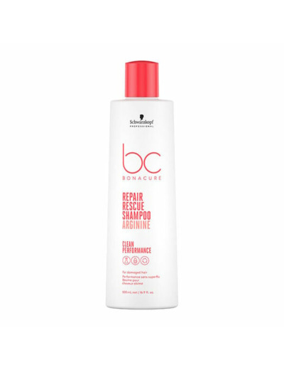 Shampooing pour cheveux abîmés BC Repair Rescue 500ml