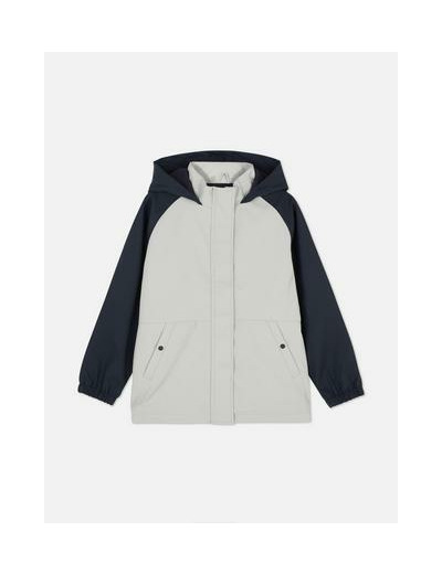 Veste de pluie color block