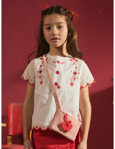 sac bandoulière en crochet