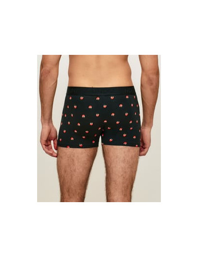 Boxer en coton motifs pommes