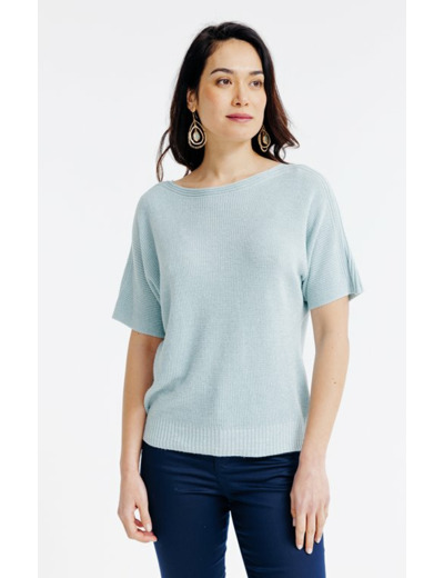 Pull avec brillance all over