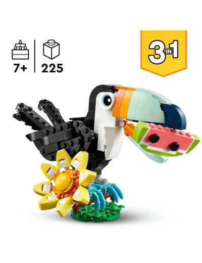 ANIMAUX SAUVAGES : LE TOUCAN TROPICAL LEGO® CREATOR 31173