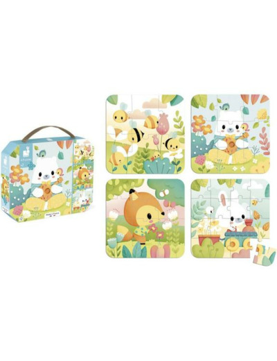 COFFRET 4 PUZZLES JANOD PURE