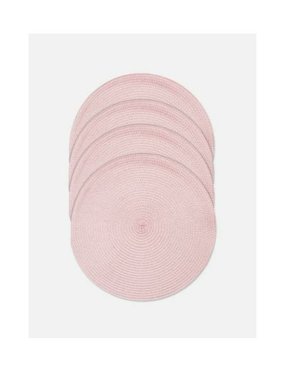 Lot de 4 sets de table tissés