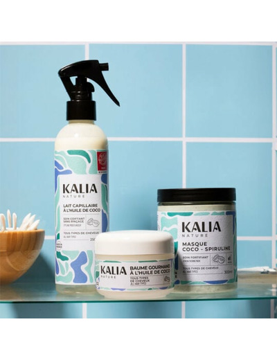 Masque avant-shampooing coco-spiruline