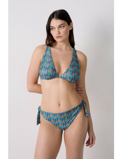 Triangle foulard avec armatures haut de maillot