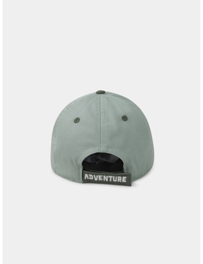 Casquette vert pâle dinosaure