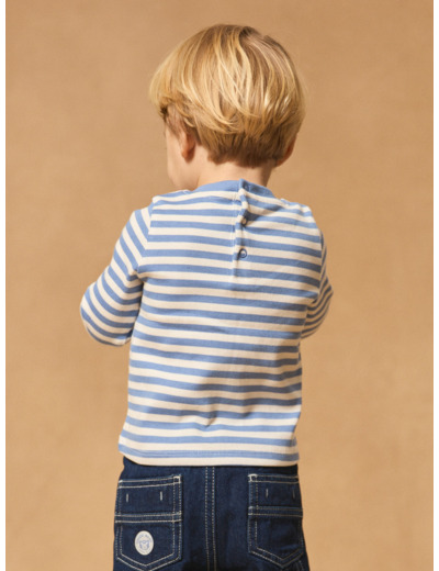 Tshirt à manches longue rayé