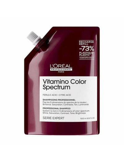 Shampooing fixateur de couleur Vitamino Color Spectrum recharge 500ml