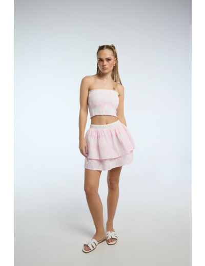 Minijupe tissée