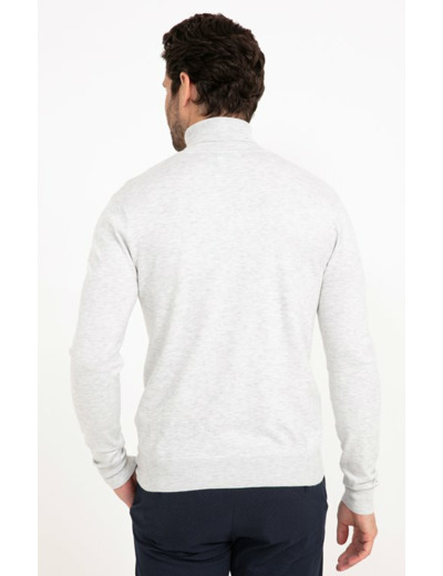 Pull Col Roulé Uni
