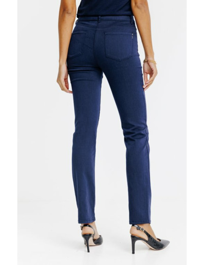 Pantalon coupe droite détail zip