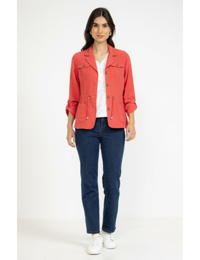 Saharienne non doubée fluide