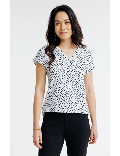 Tee-shirt imprimé manches courtes