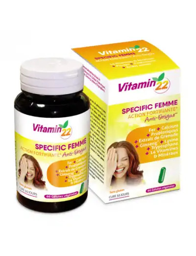 Vitamin'22 Specific Femme Gélules Boîte De 60