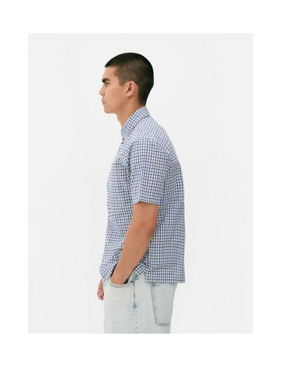 Chemise manches courtes à carreaux