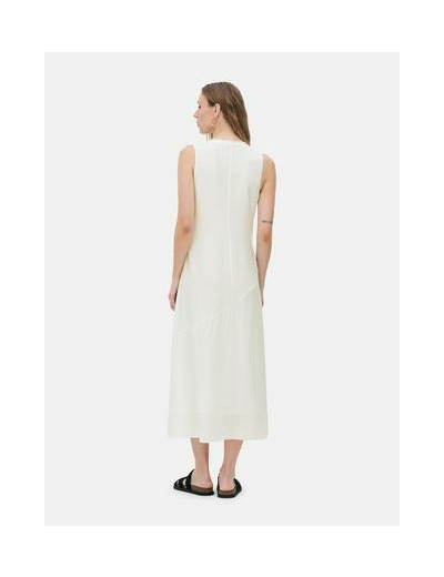 Robe mi-longue à col en V The Edit