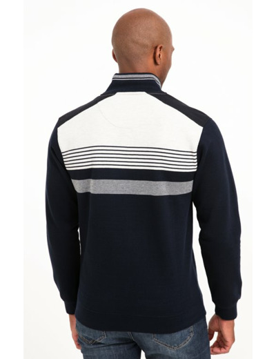 Polo Col Montant Manches Longues Blanco