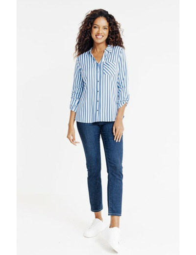Chemise rayée